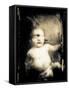 Sepia Photograph of Infant Cyclops-Clive Nolan-Framed Stretched Canvas