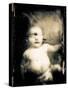 Sepia Photograph of Infant Cyclops-Clive Nolan-Stretched Canvas