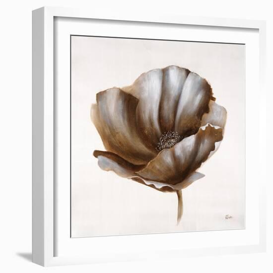 Sepia Poppy IV-Drotar Drotar-Framed Giclee Print