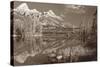 Sepia Teton 1-Gordon Semmens-Stretched Canvas