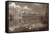 Sepia Teton 1-Gordon Semmens-Framed Stretched Canvas