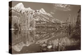 Sepia Teton 1-Gordon Semmens-Stretched Canvas