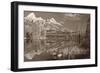 Sepia Teton 1-Gordon Semmens-Framed Photographic Print