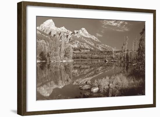 Sepia Teton 1-Gordon Semmens-Framed Photographic Print