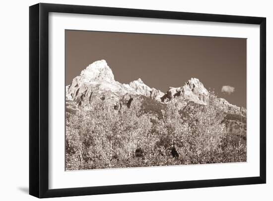 Sepia Teton 3-Gordon Semmens-Framed Photographic Print