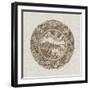 Sepia Transferware II-Vision Studio-Framed Art Print