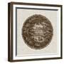 Sepia Transferware IV-Vision Studio-Framed Art Print