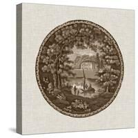 Sepia Transferware IV-Vision Studio-Stretched Canvas