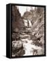 Sepia Yellowstone-Gordon Semmens-Framed Stretched Canvas