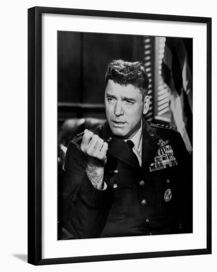 Sept jours en mai SEVEN DAYS IN MAY by JohnFrankenheimer with Burt Lancaster, 1964 (b/w photo)-null-Framed Photo