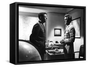 Sept jours en mai SEVEN DAYS IN MAY by JohnFrankenheimer with Burt Lancaster and Kirk Douglas, 1964-null-Framed Stretched Canvas
