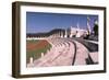 September 1, 1960: Shot of the Olympic Track and Field Stadium, 1960 Rome Summer Olympic Games-James Whitmore-Framed Photographic Print