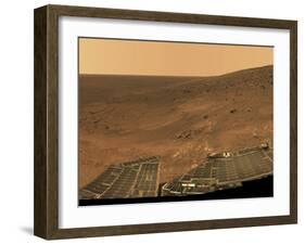 September 1, 2005, Panoramic View of Mars Taken from the Mars Exploration Rover-Stocktrek Images-Framed Premium Photographic Print