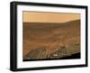 September 1, 2005, Panoramic View of Mars Taken from the Mars Exploration Rover-Stocktrek Images-Framed Photographic Print