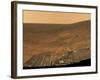 September 1, 2005, Panoramic View of Mars Taken from the Mars Exploration Rover-Stocktrek Images-Framed Photographic Print