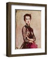 September, 1953-David Wright-Framed Art Print