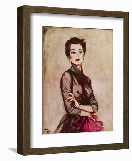 September, 1953-David Wright-Framed Art Print