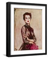 September, 1953-David Wright-Framed Art Print