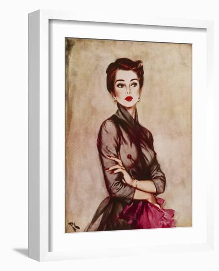 September, 1953-David Wright-Framed Art Print