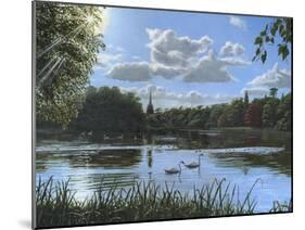 September Afternoon in Clumber Park-Richard Harpum-Mounted Art Print