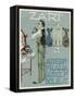 September. Au Derby Rudolf Dole Fashions, Prague-null-Framed Stretched Canvas