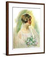 "September Bride,"September 25, 1926-William Haskell Coffin-Framed Giclee Print