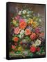 September Flowers, Symbols of Hope and Joy-Albert Williams-Framed Stretched Canvas