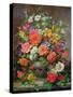 September Flowers, Symbols of Hope and Joy-Albert Williams-Stretched Canvas