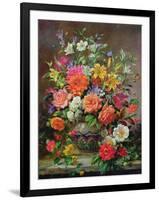 September Flowers, Symbols of Hope and Joy-Albert Williams-Framed Giclee Print