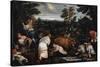 September (From the Series the Seasons), Late 16th or Early 17th Century-Leandro Bassano-Stretched Canvas