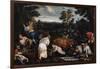 September (From the Series the Seasons), Late 16th or Early 17th Century-Leandro Bassano-Framed Giclee Print