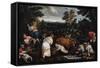 September (From the Series the Seasons), Late 16th or Early 17th Century-Leandro Bassano-Framed Stretched Canvas