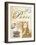 September In Paris-Sauber-Framed Art Print