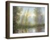 September Light: the River Stour-Edward Dawson-Framed Giclee Print