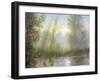 September Light: the River Stour-Edward Dawson-Framed Giclee Print