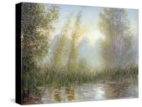 September Light: the River Stour-Edward Dawson-Stretched Canvas