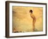 September Morn, 1912-Paul Chabas-Framed Giclee Print