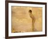 September Morn-Paul Chabas-Framed Art Print