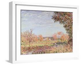 September Morning, circa 1887-Alfred Sisley-Framed Giclee Print