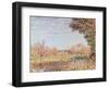 September Morning, circa 1887-Alfred Sisley-Framed Premium Giclee Print