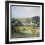 September Morning, Plainfield, New Hampshire-Willard Leroy Metcalf-Framed Giclee Print