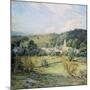 September Morning, Plainfield, New Hampshire-Willard Leroy Metcalf-Mounted Premium Giclee Print