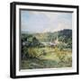 September Morning, Plainfield, New Hampshire-Willard Leroy Metcalf-Framed Premium Giclee Print