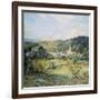 September Morning, Plainfield, New Hampshire-Willard Leroy Metcalf-Framed Giclee Print