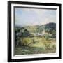 September Morning, Plainfield, New Hampshire-Willard Leroy Metcalf-Framed Giclee Print