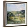 September Morning, Plainfield, New Hampshire-Willard Leroy Metcalf-Framed Giclee Print