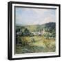 September Morning, Plainfield, New Hampshire-Willard Leroy Metcalf-Framed Giclee Print