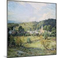 September Morning, Plainfield, New Hampshire-Willard Leroy Metcalf-Mounted Giclee Print