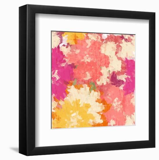 September Orange Iv-null-Framed Art Print