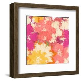 September Orange Iv-null-Framed Art Print